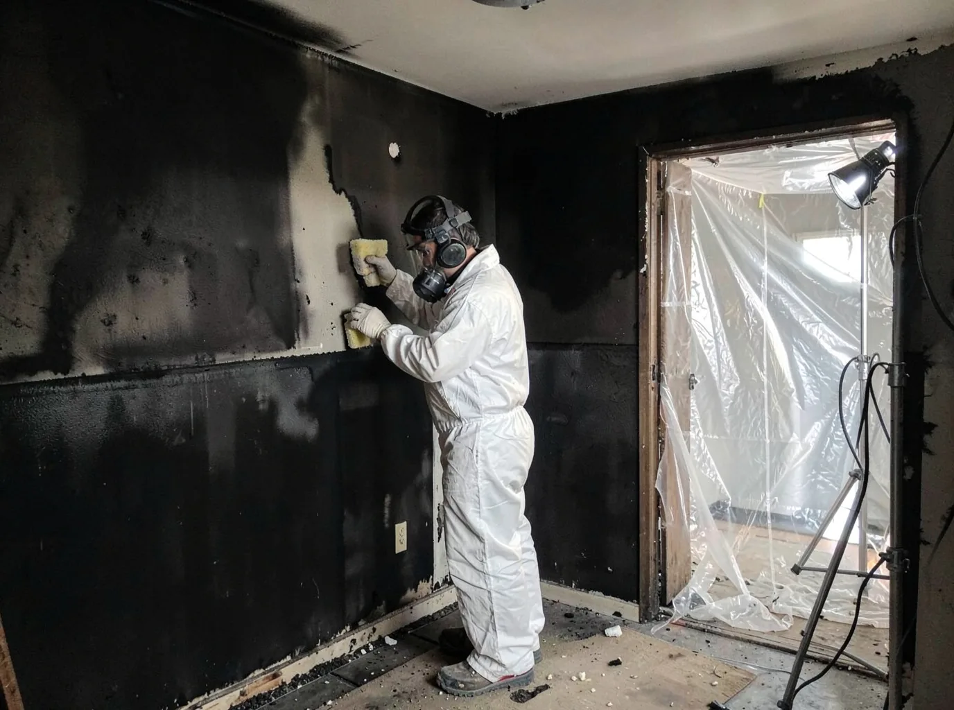 Fire Damage Restoration company in Free Soil, MI